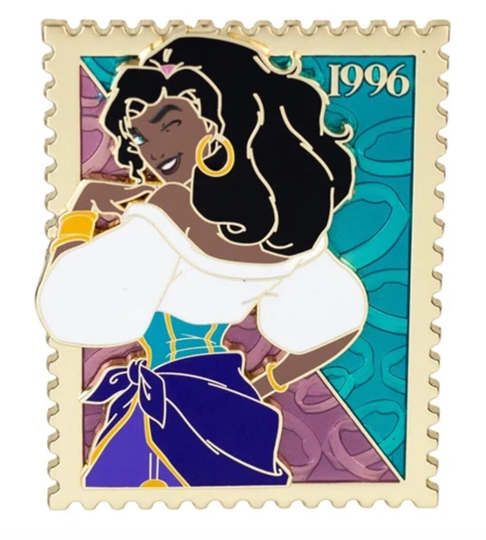 Disney Esmeralda Hunchback Notre Dame 1996 Signature Edition Enamel Pin NEW